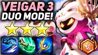 3 STAR VEIGAR YORDLELORD CARRIES IN NEW DOUBLE UP DUO MODE  Teamfight Tactics Patch 1123 [upl. by Herold371]