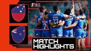 Bronze Medal Final 🥉  Samoa v New Zealand  HSBC London Sevens Rugby [upl. by Lan]