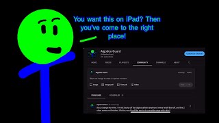 How To Get Community Tab On iPad Old Tutorial [upl. by Nirda76]