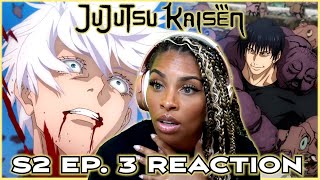 THIS CANT BE REAL  JUJUTSU KAISEN SEASON 2 EPISODE 3 REACTION [upl. by Eecats]