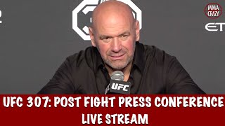 UFC 307 Pereira vs Rountree Jr Post Fight Press Conference Live Stream [upl. by Ariam]