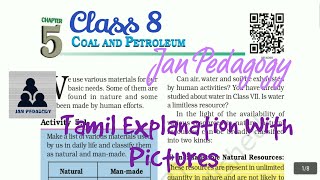 NCERT  Class 8  Science  5Coal and Petroleum  Tamil Explanation with pictures [upl. by Anerb]