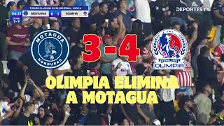 Olimpia eliminó al Motagua en la semifinal [upl. by Kial]