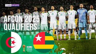 Algeria vs Togo  AFCON 2025 Qualifiers HIGHLIGHTS  101024  beIN SPORTS USA [upl. by Ignatia]