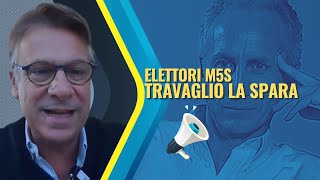 “Sono dei cagaca” Travaglio sbarella sugli elettori M5S  Zuppa di Porro [upl. by Gilbye642]