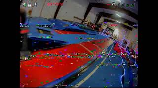 FPV Freestyle Tiny Trainer in Wasatch Gymnastics [upl. by Cheston]