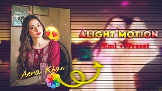 Subhanallah  Ae Inspired Xml Preset  New Alight Motion xml preset by ​⁠TheEditz663 [upl. by Chi]