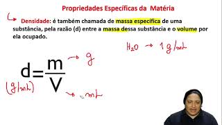 02  Propriedades Específicas da matéria  Densidade gL [upl. by Llednor864]