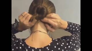 Magic French Twist DIY Hair Bun Maker [upl. by Halladba397]