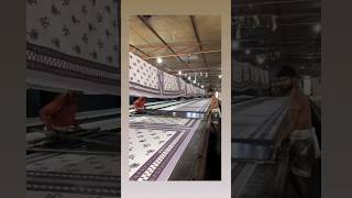 sanganeri Bedsheet printing factory 🏭 bedsheet manufacturing bedsheets manufacturing shorts [upl. by Nassi]