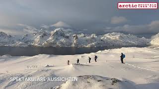 Schneeschuhtour auf den Lofoten [upl. by Abrams236]