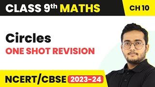 Circles  One Shot Revision  Class 9 Maths Chapter 10 [upl. by Siednarb]