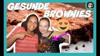 GESUNDE BROWNIES ohne Mehl mit REZEPT [upl. by Anayia]