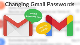 How to change Gmail passwords  strong password tips [upl. by Nanah283]