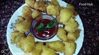 Leftover khichdi pakodas  instant snacks  Indian fritters  Food Hub [upl. by Nonnaihr]