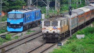 Tatanagar  Yesvantpur Weekly Express  18111  Departure Rayagada  Train Videos  Indian Railways [upl. by Gunn]