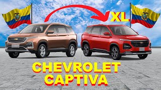 Chevrolet CAPTIVA XL 2024 llega a ECUADOR 🇪🇨 ¿Qué cambió 🤔 [upl. by Allimak]