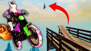 The Most INSANE Dirt Bike Stunts Trials Rising [upl. by Dur]