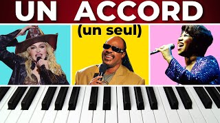 Ces CHANSONS nont quUN seul ACCORD et tu les connais sûrement [upl. by Eemia]