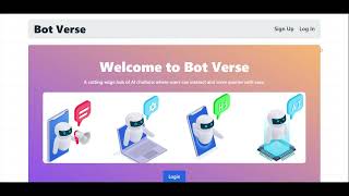 Bot Verse Demo  Hack United [upl. by Yzmar]