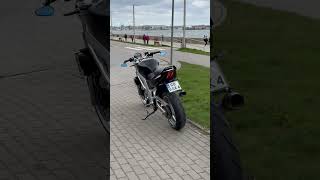 SV650 dominator exhaust [upl. by Huan88]