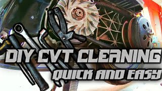 DIY CVT CLEANING MIO I 125 PAGPALIT NG BOLAFLYBALL  MIO I 125 CTV CLEANING  PMS OF SCOOTER [upl. by Leventhal605]