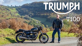 The Triumph Bonneville T100 Review  Is LESS Really MORE  The Ultimate Modern Classic Motorcycle [upl. by Salangi]