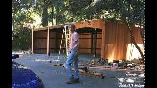 Building a Carport  Timelapse [upl. by Sussman]