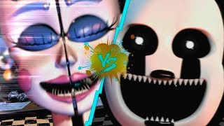 BALLORA VS NIGHTMARIONNE  La Liga de FNAF  FIVE NIGHTS AT FREDDYS ULTIMATE CUSTOM NIGHT J3 [upl. by Stamata]