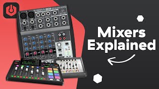 Mixers EXPLAINED  Everything YOU need to know about Mixing Desks [upl. by Olivero110]