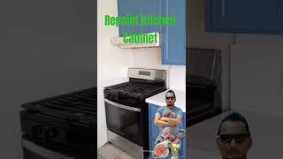 repaint my kitchen cabinetsrepintando los gabinetes de mi cocina [upl. by Neeoma]