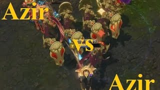 Azir Mid Lane Full Gameplay Spotlight  Azir Solo Mid Game [upl. by Speroni722]