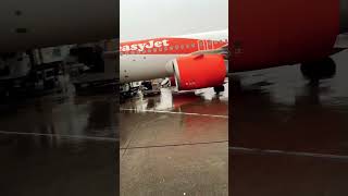 Easy jet time in Bristol 😁✌️easyjet bristolairport badweather [upl. by Asilram]