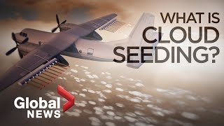 How cloud seeding makes it rain artificially [upl. by Assiran874]