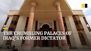 More than 100 lavish palaces and villas of Iraq’s former dictator Saddam Hussein lie in ruins [upl. by Erdah]