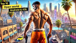 Top 10 OPEN WORLD GAMES for ANDROID  Best New Open World Games for Android amp iOS 2024 [upl. by Ainessey]