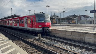 BR420 als S3 nach Mammendorf in MünchenPasing  SBahn München [upl. by Irrot]