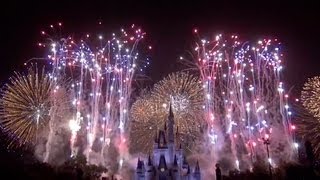 Disneys Celebrate America  A Fourth of July Concert in the Sky Fireworks Walt Disney World 4th [upl. by Nies50]