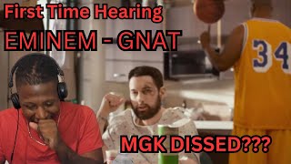 First Time Hearing Eminem  Gnat REACTION [upl. by Nessej567]