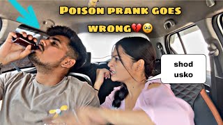 POISON PRANK ON GIRLFRIEND RAGHVI😂 Prank Gone Wrong  Avinash Raghvi vlog❤️ Training Chest workout [upl. by Leonerd335]