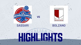 SASSARI vs BOLZANO 7° [upl. by Balbur318]