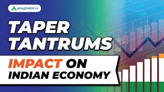 Taper Tantrums and Impact on Indian Economy  What is Taper Tantrum [upl. by Darraj964]