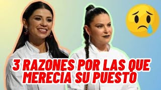 3 RAZONES POR LAS QUE LITZY MERECÍA ESTAR EN LA FINAL EN LUGAR DE FERKA I MASTERCHEF CELEBRITY MX [upl. by Evelina]