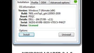 Windows 7 activatorLoader no survey no virus 100working Part 2 [upl. by Lemrahs]