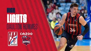 Highlights vs Monbus Obradoiro Daulton Hommes 19 pts 8 rbt y 23 VAL [upl. by Auqinu227]