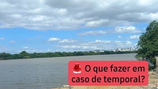 🚨 ALERTA PARA CICLONE BOMBA🚨 FORTES VENTOS TUR PELA ILHA O QUE FAZER NA SUA CASA 301124 [upl. by Ahsitul454]