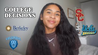 college decision REACTIONS ivy league UC Berkeley etc tips [upl. by Nailil729]