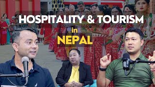 Podcast with TDM students 03 Hotel Management Hospitality amp Tourism Industry of Nepal [upl. by Fox611]