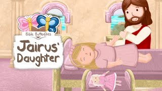 JAIRUS DAUGHTER · JESUS RAISES DEAD GIRL · BIBLE STORIES FOR KIDS TODDLERS · ANIMATED CARTOON BIBLE [upl. by Meredith]