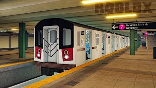 ROBLOX PTA Subway R188 4 cars City train [upl. by Omor]